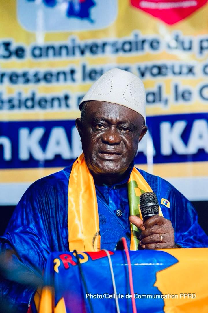 Tshikez Diemu célèbre les 23 ans du PPRD : « Retour sur notre histoire, nos luttes, nos victoires »